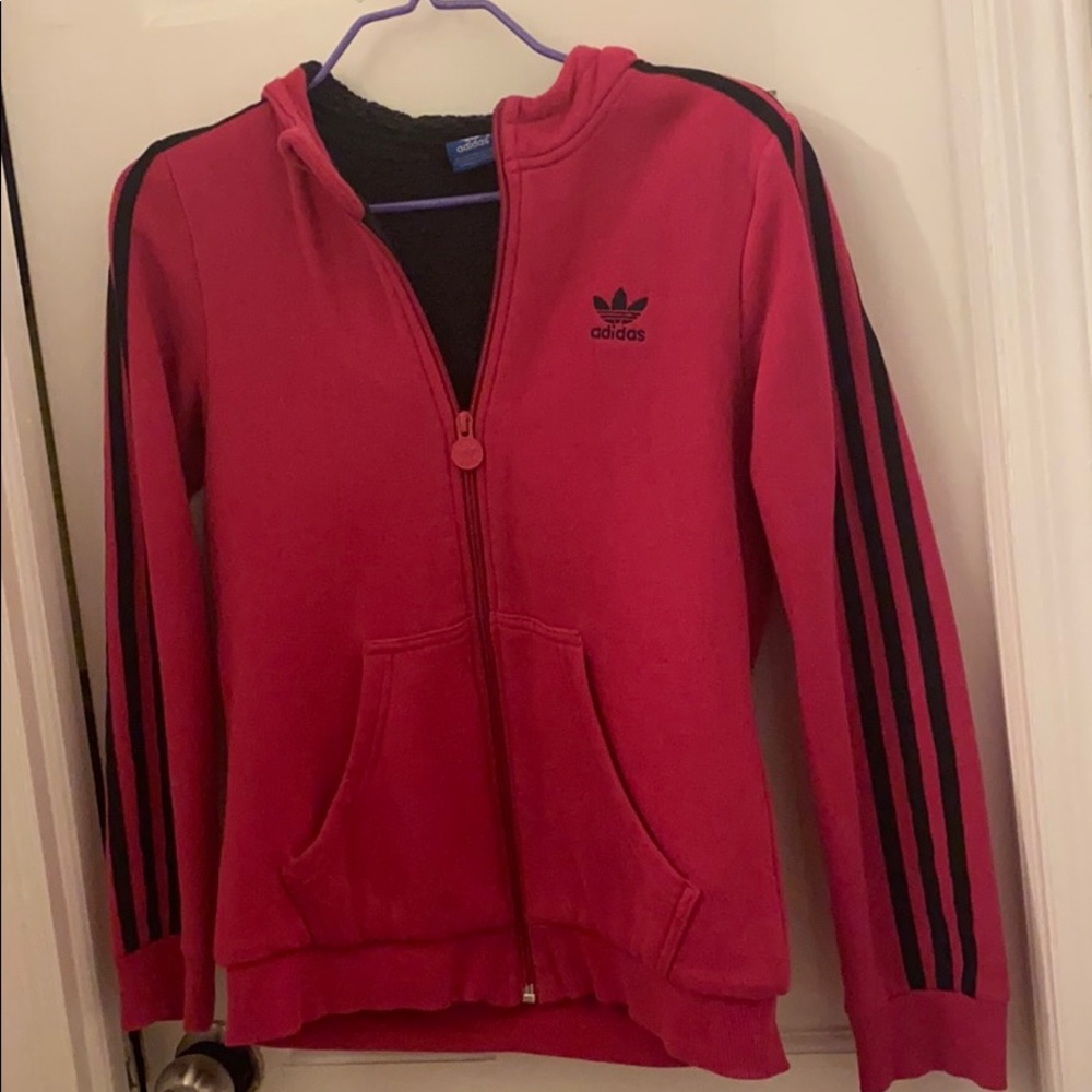 Adidas zip up hoodie